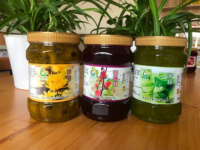 菊花花茶、洛神花花茶、蘆薈花茶